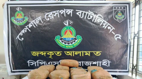 রাজশাহীতে ৬১ কেজি গাঁজাসহ আটক ৩