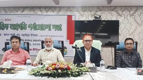রূপালী ব্যাংক ময়মনসিংহের ব্যবসায়িক অগ্রগতি পর্যালোচনা সভা অনুষ্ঠিত