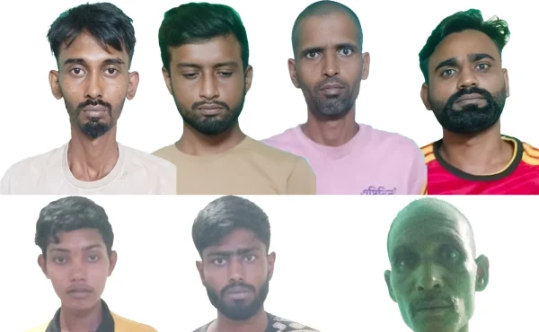 নগরীতে মাদকবিরোধী অভিযানে গ্রেপ্তার ৭