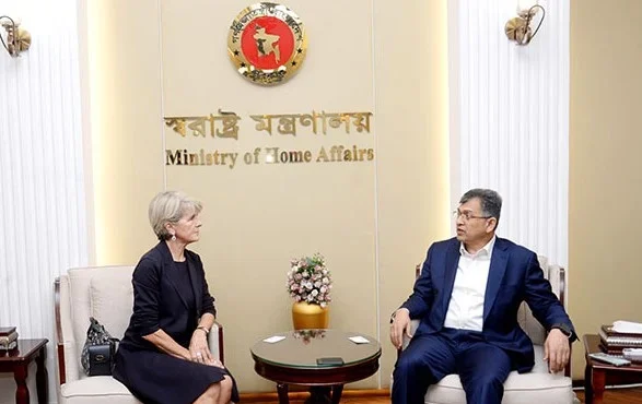স্বরাষ্ট্রমন্ত্রীর সাথে মিয়ানমার বিষয়ক জাতিসংঘ মহাসচিবের বিশেষ দূতের সাক্ষাৎ