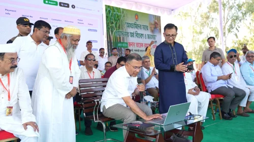বাটন চেপে আখচাষিদের একাউন্টে ১২ কোটি টাকার প্রণোদনা পাঠালেন প্রধানমন্ত্রী