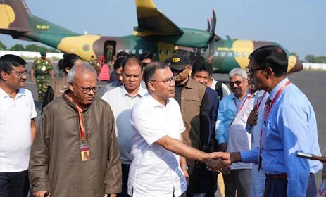 রাজশাহীতে পৌঁছেছেন প্রধানমন্ত্রী